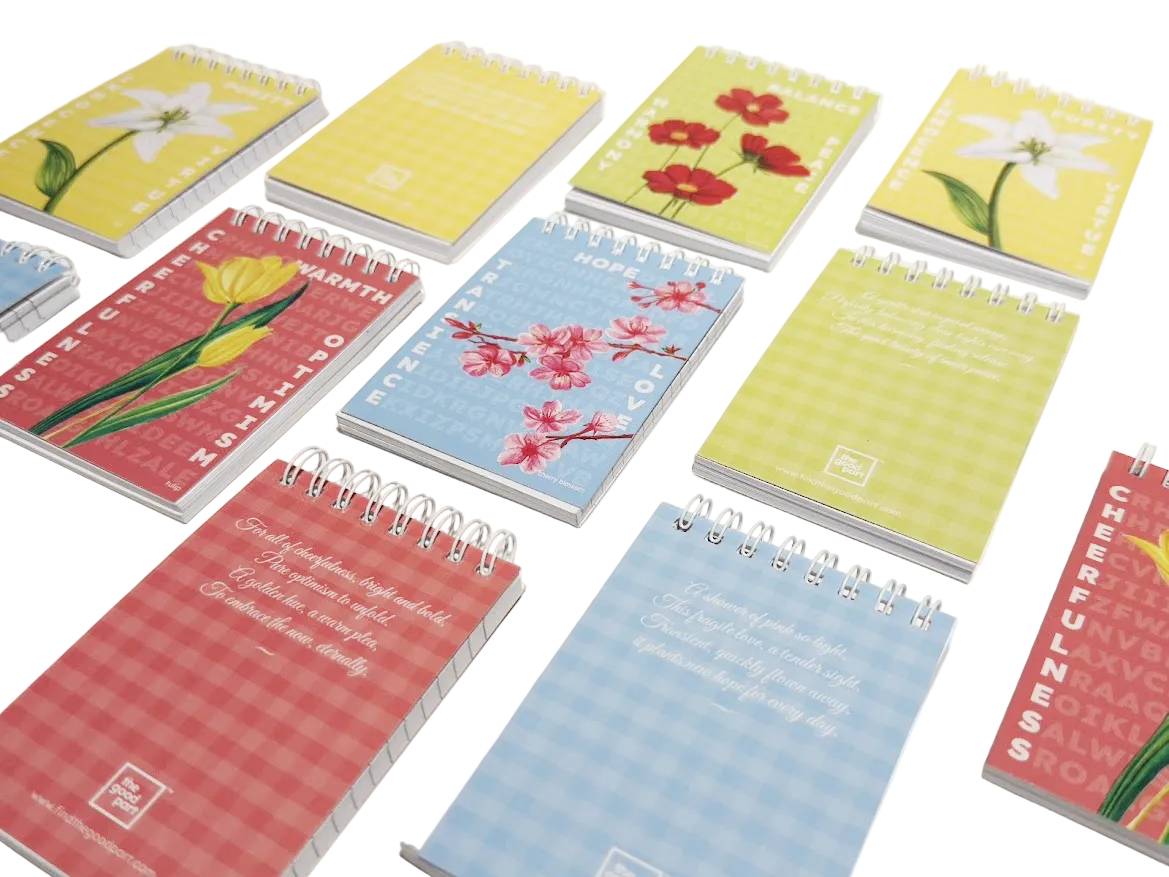 Floral Pocket Notepad | Single | Cosmos