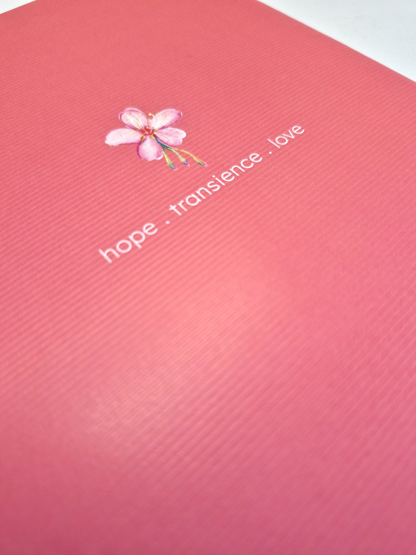 A5 Single Notebook | 100 GSM paper | 100 pages| Blank pages | Centre thread stitched | Floral collection | Cherry blossom