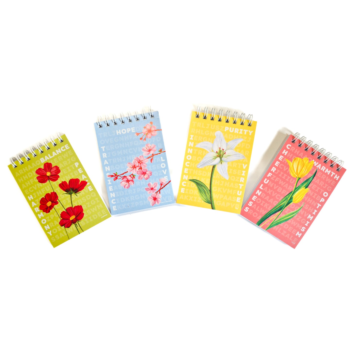 Floral Pocket Notepad | Set of 4