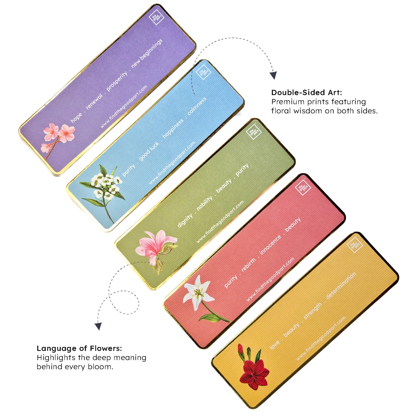 Bookmarks | Set of 5 | Set A