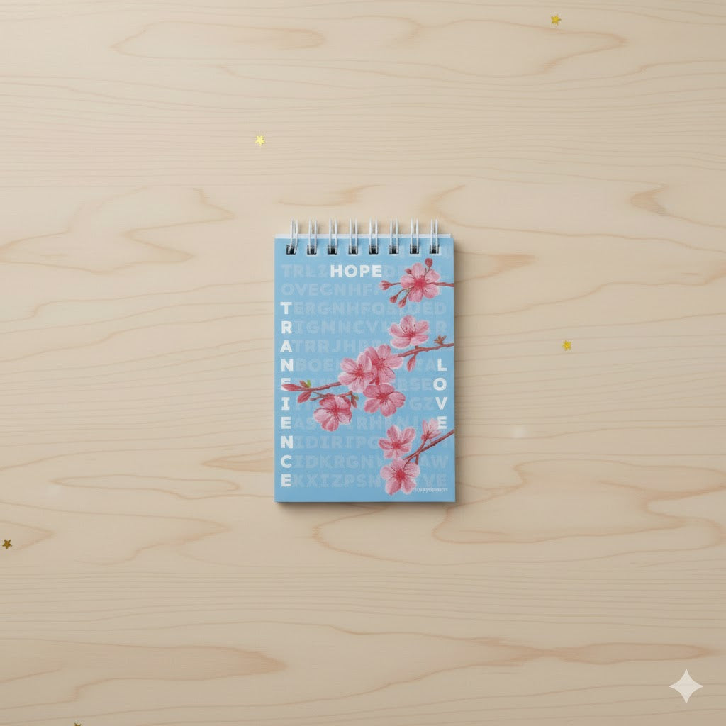 Floral Pocket Notepad- Set of 4