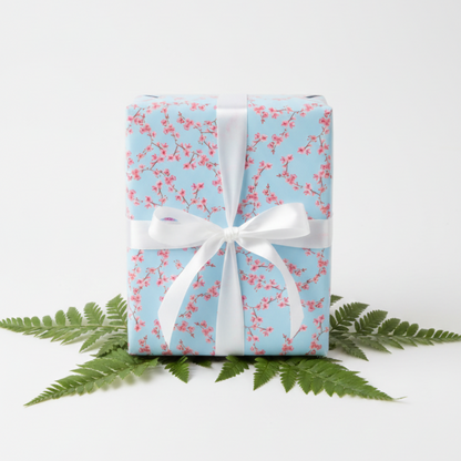 Floral Wrapping Paper- Set of 8