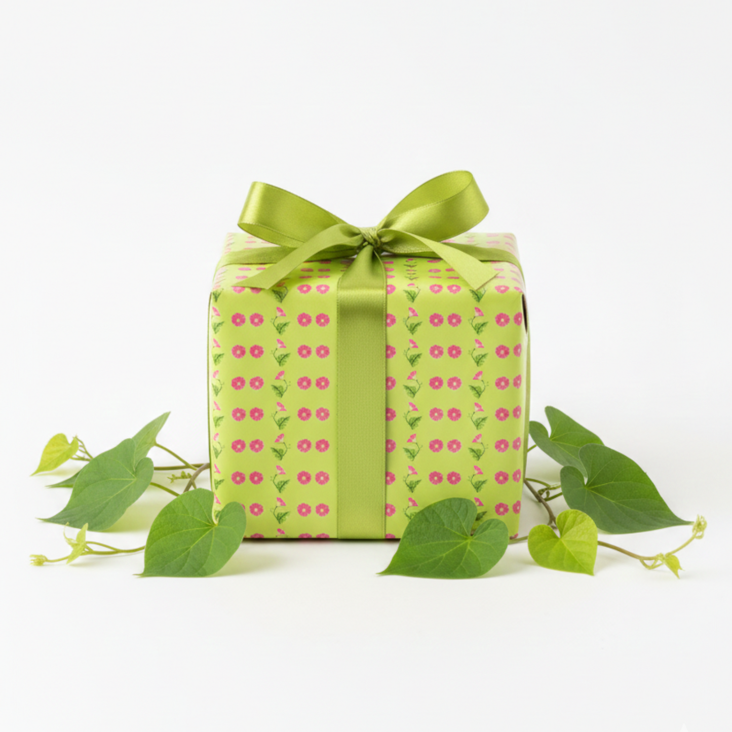 Floral Wrapping Paper- Set of 8