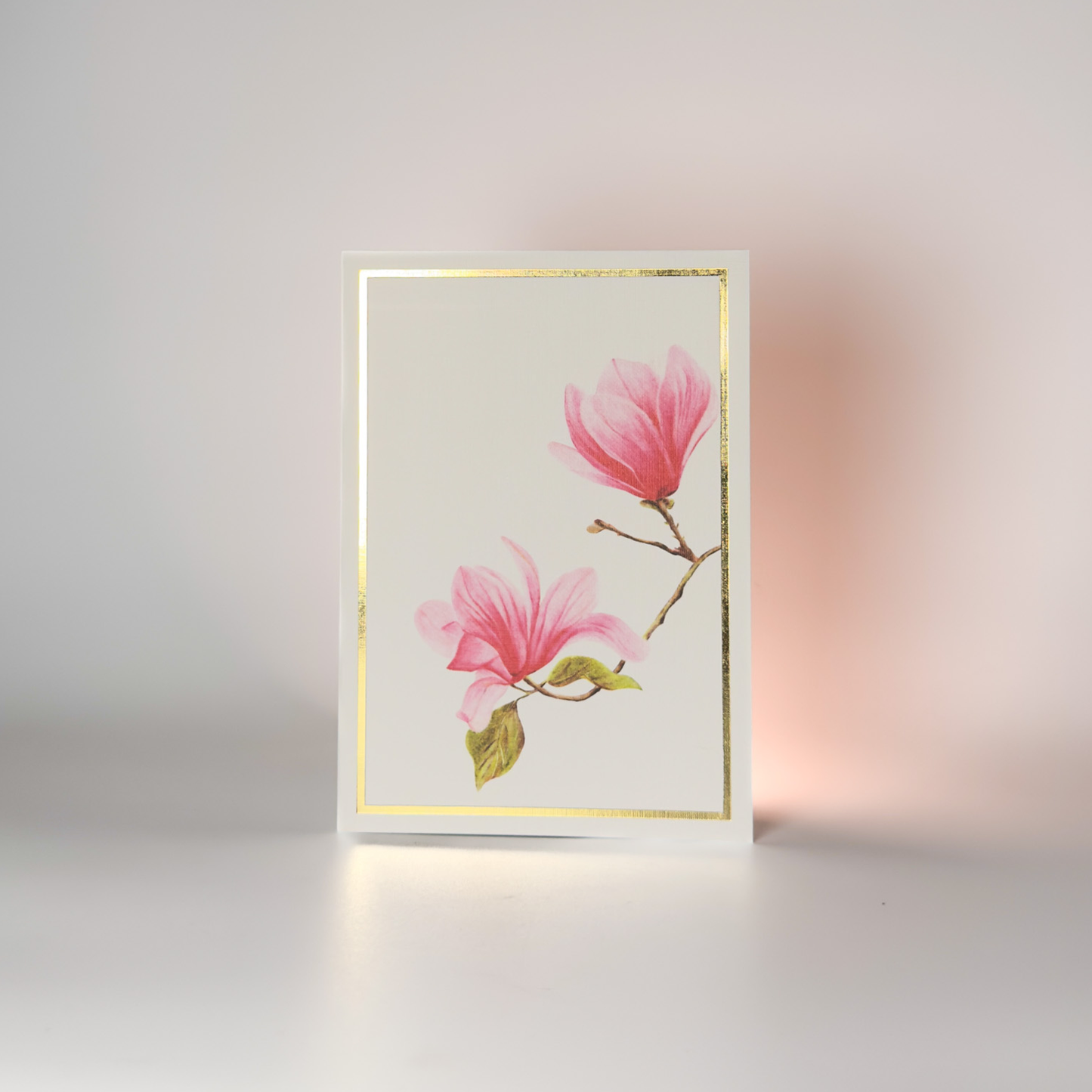 Magnolia Floral Greeting Card