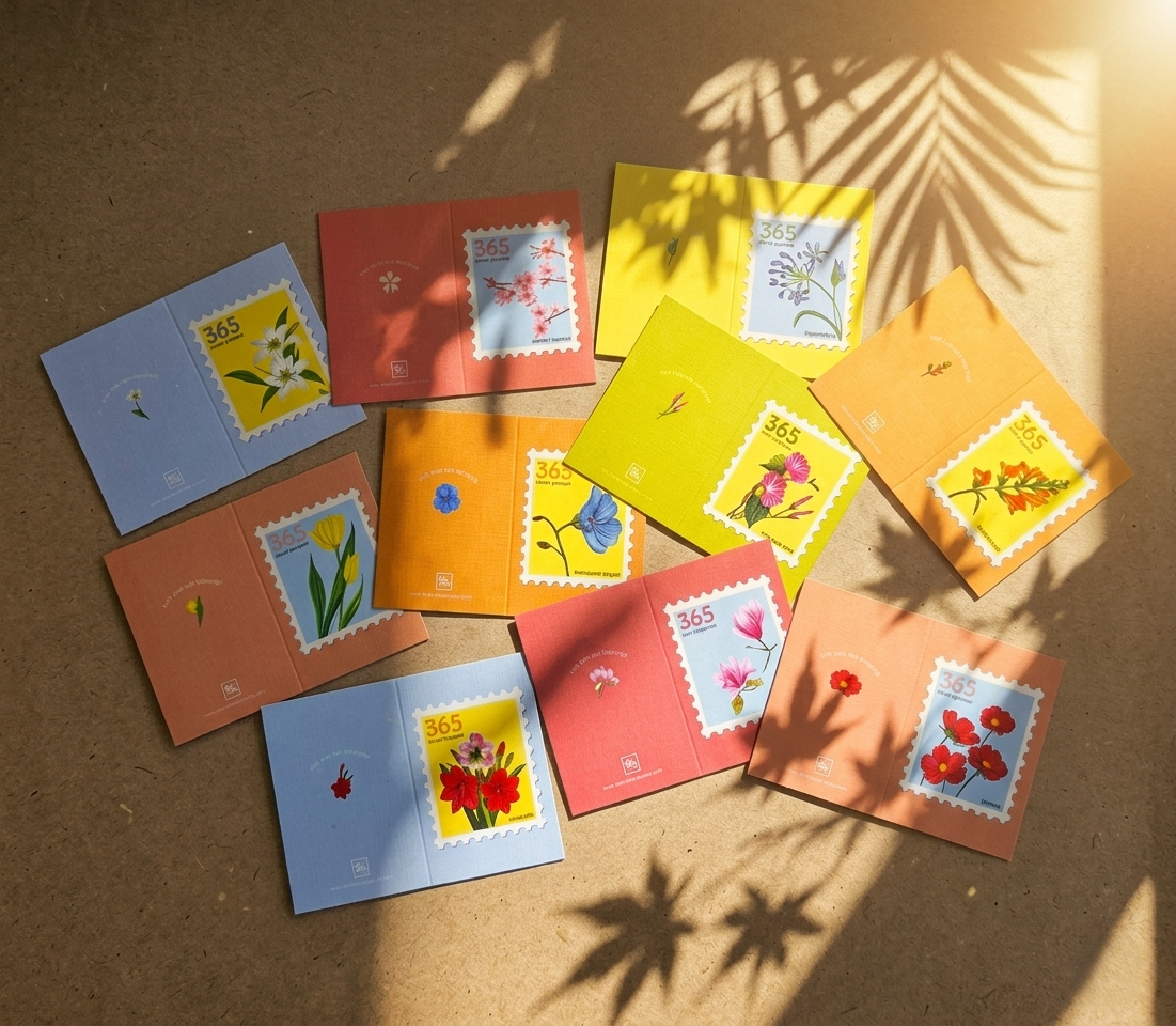 hand illustrated gift tags