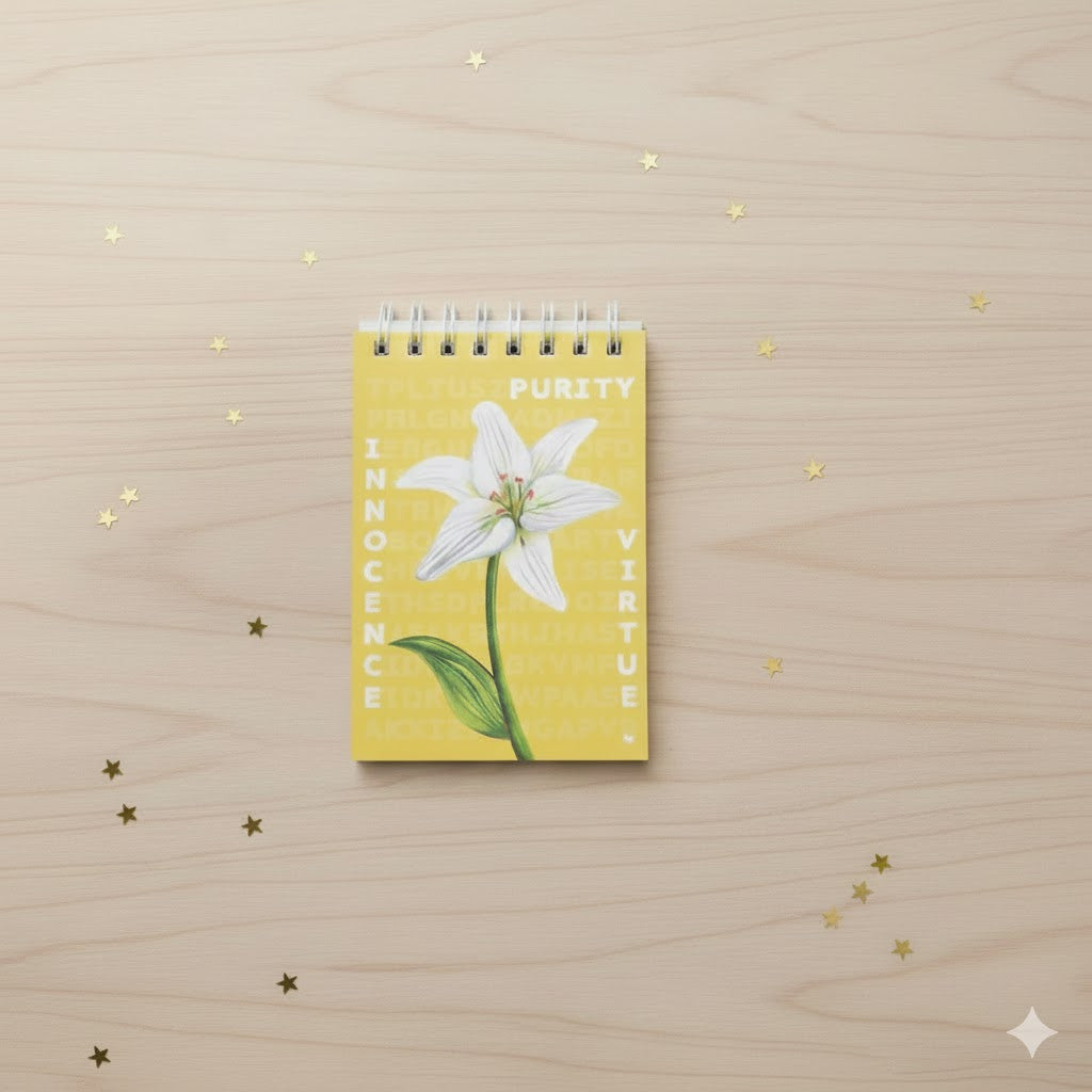 Floral Pocket Notepad- Set of 4