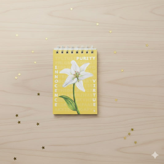 Floral Pocket Notepad- Set of 4